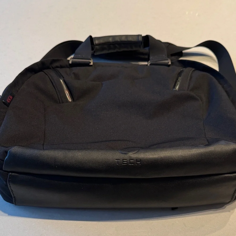 Tumi Sleek Black Laptop Bag